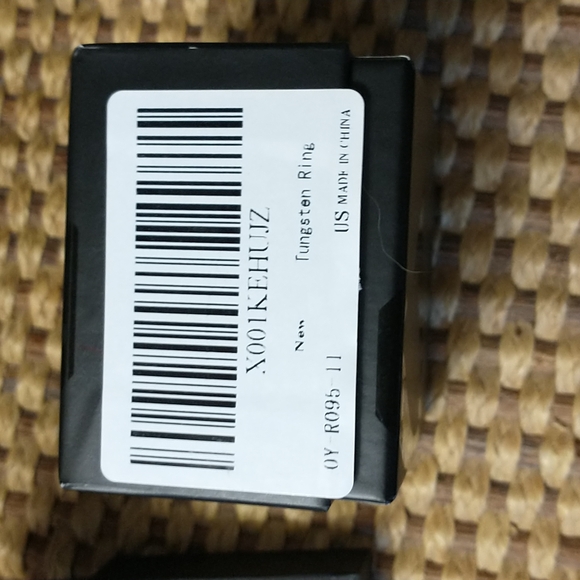 NIB King Will Duo Men's Brushed Tungsten Carbide Ring Polished Finish - Picture 3 of 4